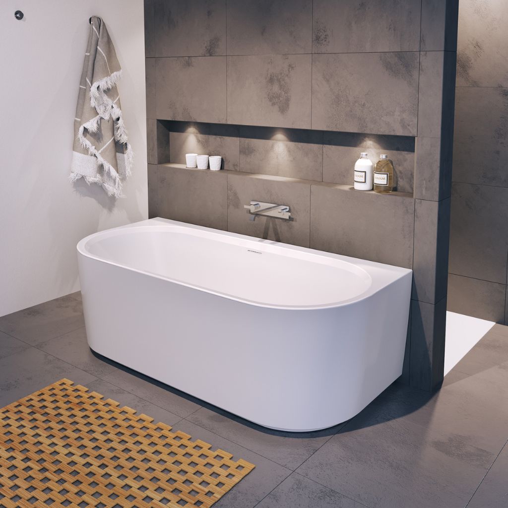 Riho halfvrijstaand bad